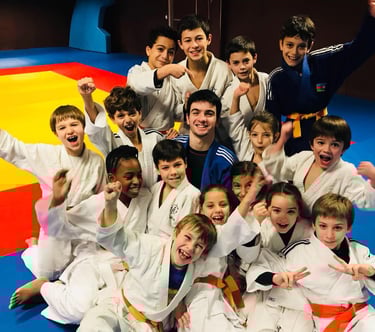 Cours enfant - Judo Club Aijaku Paris 15