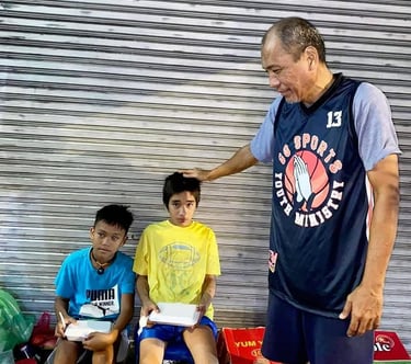 feeding the hungry GG Sports