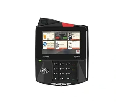 Lane 7000: user-friendly HTML5 interface, support all payment options(EMV, NFC, mobile wallet)