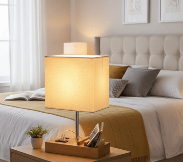 USB Bedside Table Lamp, Plus Desk Lamp.