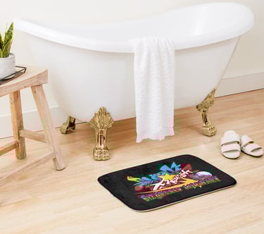 BIZARRELY LUMINARY Merch Bath Mat