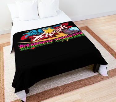 BIZARRELY LUMINARY Merch Comforter