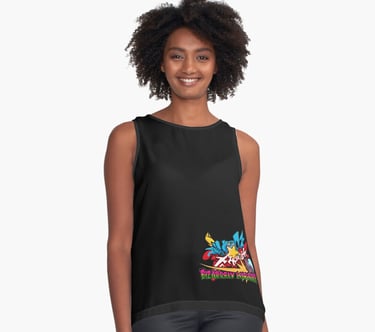 BIZARRELY LUMINARY Merch Sleeveless Top