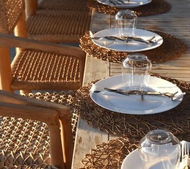 Small group catering by Villa eats private chef Naxos