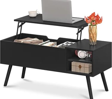 Space Saving Lift Top Coffee Table Useful for Small Apartment Living