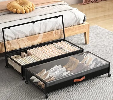 Under The Bed Storage Solutions For Small Living Spaces