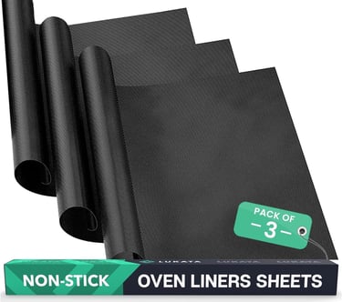 a pack of three non - stick non - stick non - stick non - stick