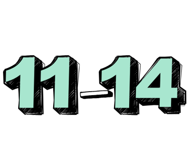 a number eleven and fourteen