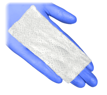 a meshed acellular dermal matrix patch
