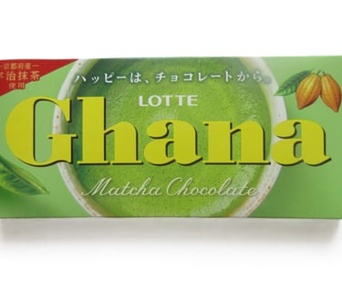 a green tea chocolate bar