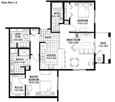 floor plan unit 217