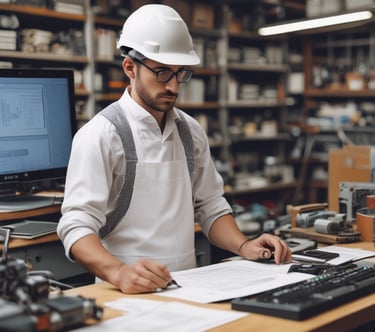 Close-up of hands using a tablet displaying business analytics and graphs.