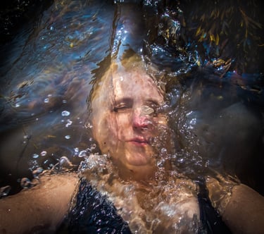 Breathing Underwater - Photograph by Lynn Ellis