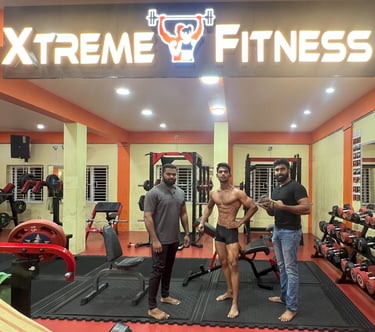 owner and member of thuraiyur xtreme fitness gym.