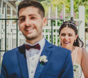 novios viendose por primera vez fotografia de casamientos