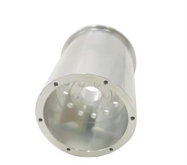 cnc turning aluminum housing for AI system
