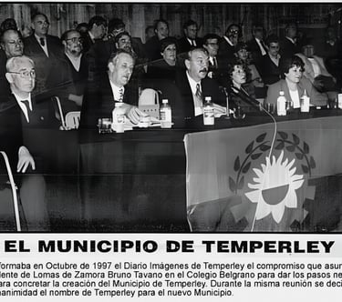 Bruno Tavano - Municipio de Temperley