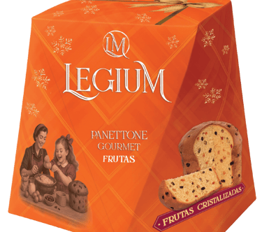 Panettone de frutas cristalizadas