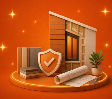 Travaux de façade sécurisés et matériaux de qualité
