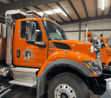 Orange Township Road Work Truck