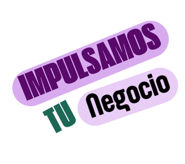 texto en imagen, dice impulsamos tu negocio