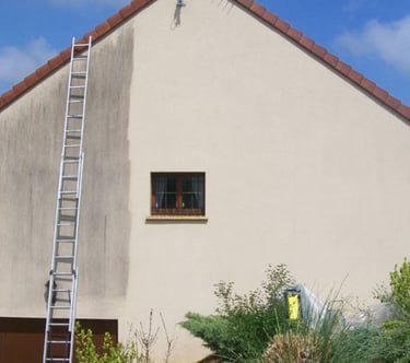 Le nettoyage d’une facade