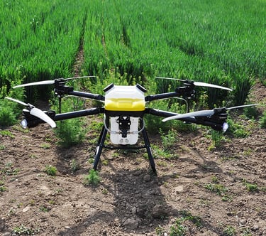 fumigacion con drones