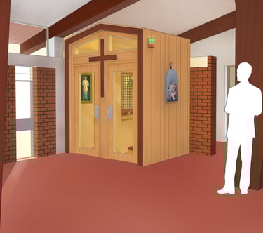 Confessional Holy Cross