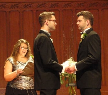 Spellbound Ceremonies LGBTQ wedding