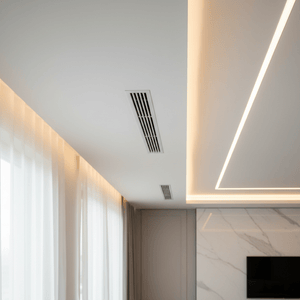 Climatisation gainable intégrée au plafond par BH Bruno Holin à Montvendre, solution discrète