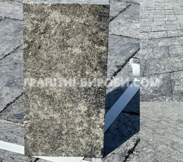 Пиляна гранітна бруківка Лабрадорит 20*10*3