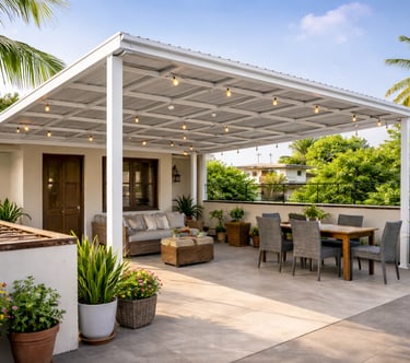 Modern Roof Covering or Roof Shade