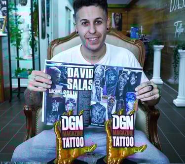 David Salas, artista de realismo, destacado en DGN Magazine – Dasa Ink Barcelona