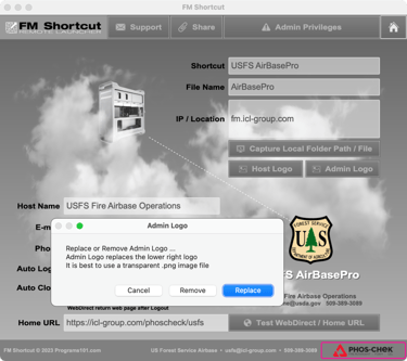 FM Shortcut FileMaker Launcher admin logo