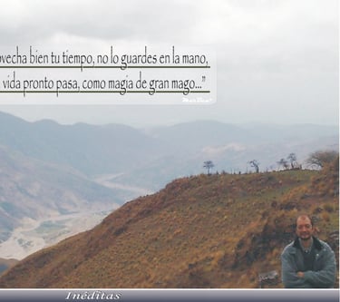 Tapa ampliada del Libro de Poemas: "El Arte de Vivir"