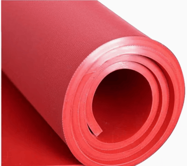 Caoutchouc rouge 45 sh