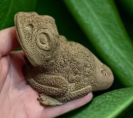 Silbato doble -  sapo