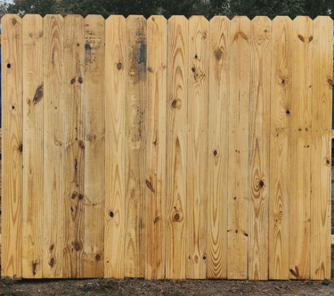 Stockade Wood Fence