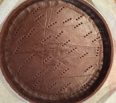 fond de tarte au chocolat