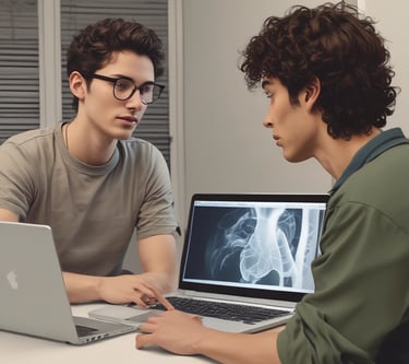 A sign featuring the word 'CON' in bold, black capital letters. Beneath the text, there is Braille marked on a white background, surrounded by a dark wooden frame.