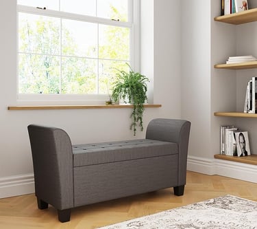 Cozy Sunlit Window Bench