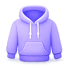 Purple hoodie icon for popular MuleBuy hoodie finds