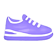 Purple shoe icon for popular MuleBuy shoes finds