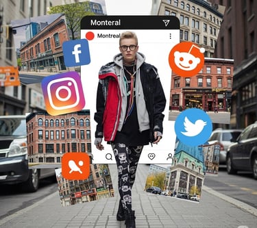 réseaux sociaux montréal