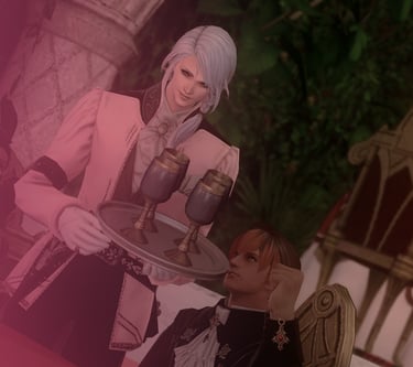 Hythlodaeus serving customers