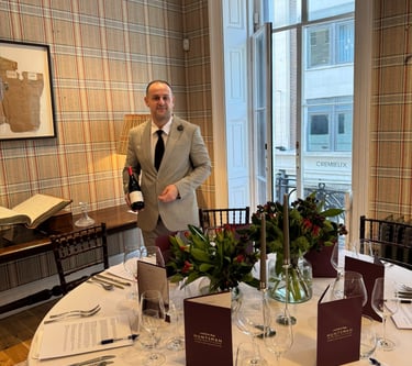 Sommelier; wine tasting; corporate wine tasting; corporate experience 