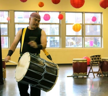 Mark H Rooney - Sakura Taiko Fest 2014