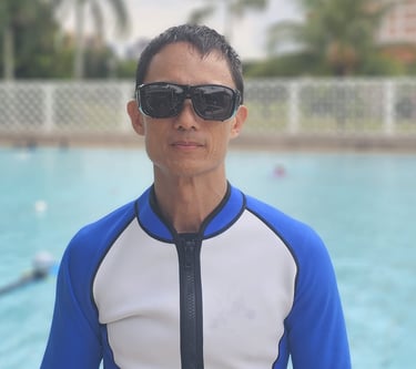 coach sean oyougu aquatics