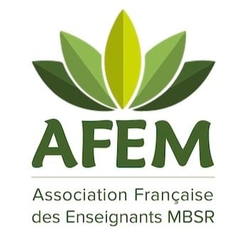 Le logo de l'association française des enseignants MBSR