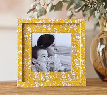 marco forrado / entelado